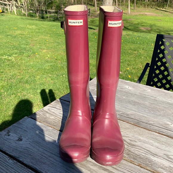 Hunter Shoes - Woman’s Original Tall Hunter Rain Boots